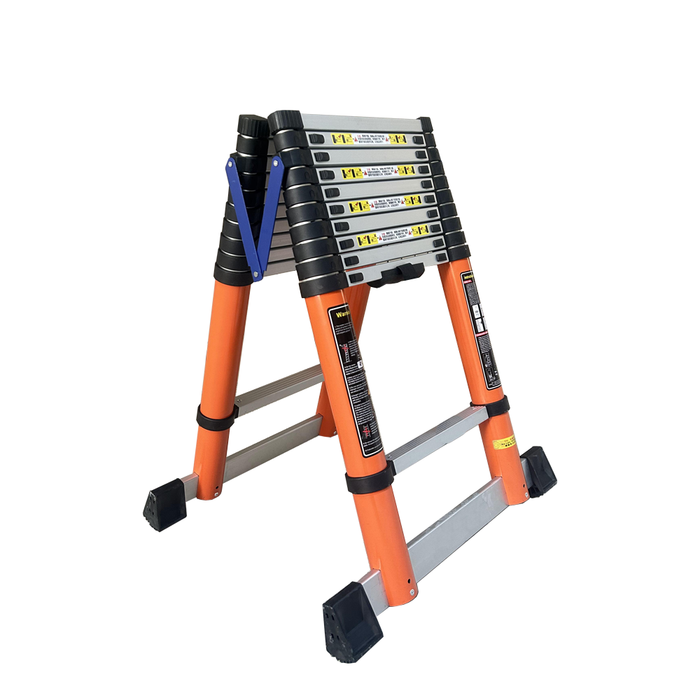 Double Side Aluminum Telescopic Ladder