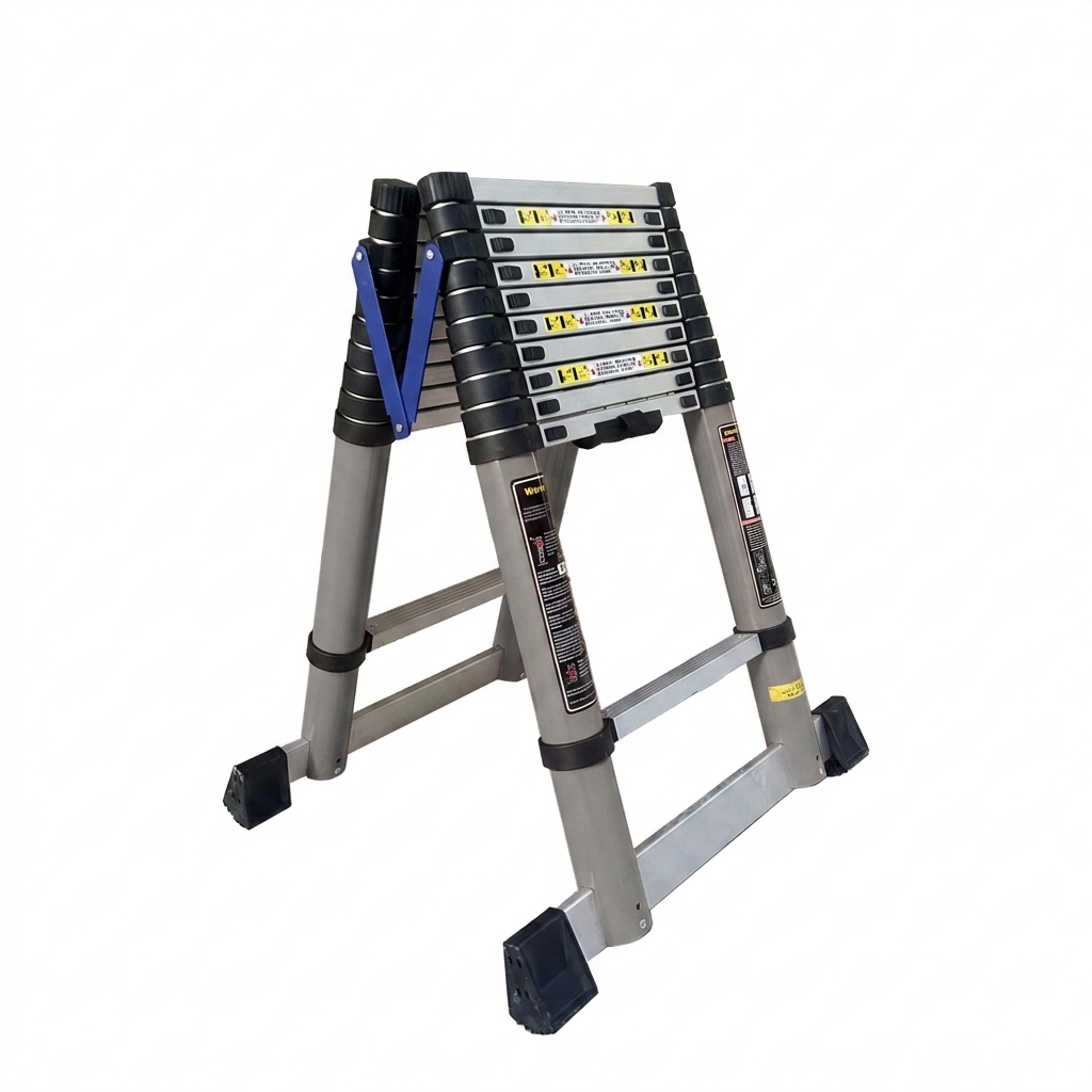 Double Side Aluminum Telescopic Ladder