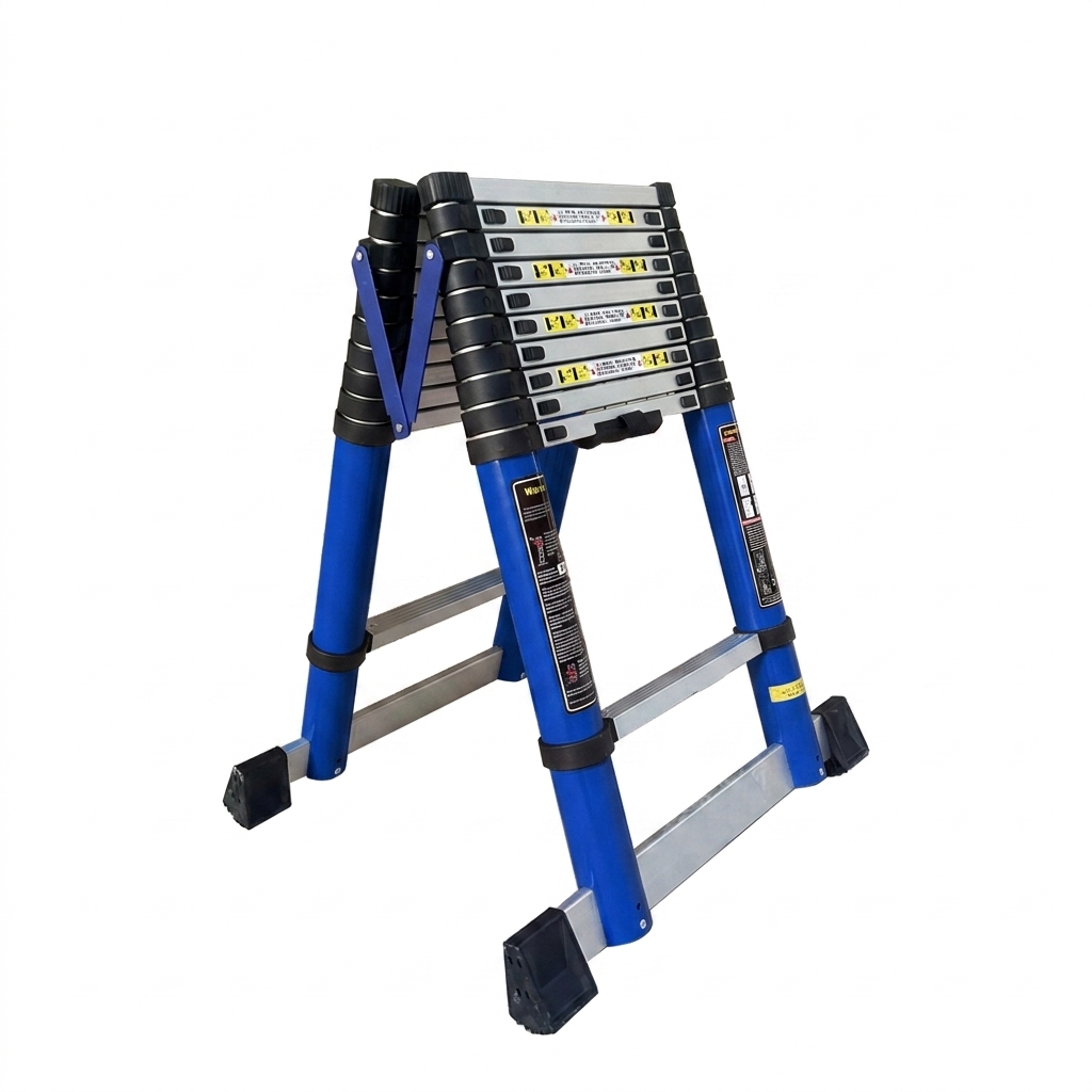 Double Side Aluminum Telescopic Ladder