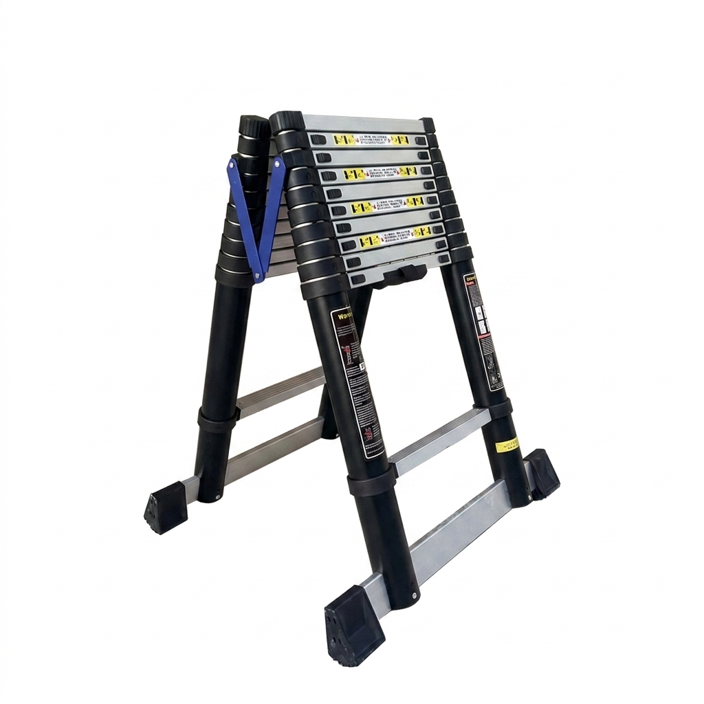 Double Side Aluminum Telescopic Ladder