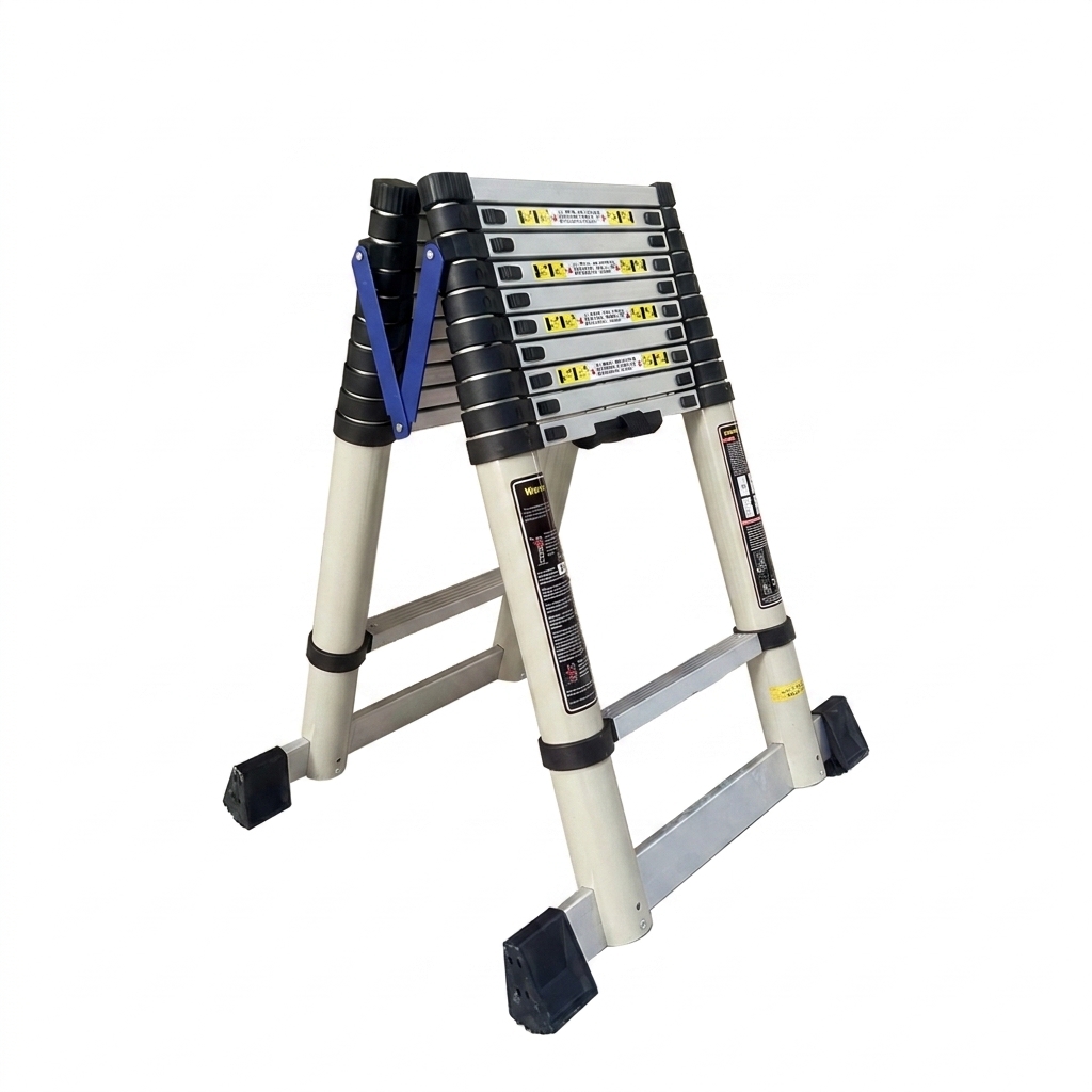 Double Side Aluminum Telescopic Ladder