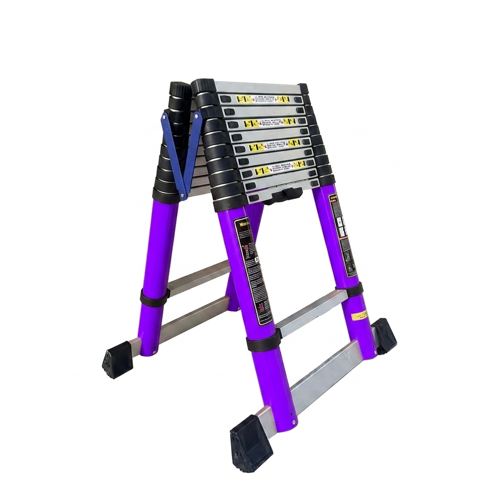 Double Side Aluminum Telescopic Ladder