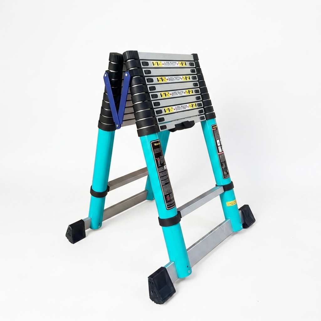 Double Side Aluminum Telescopic Ladder