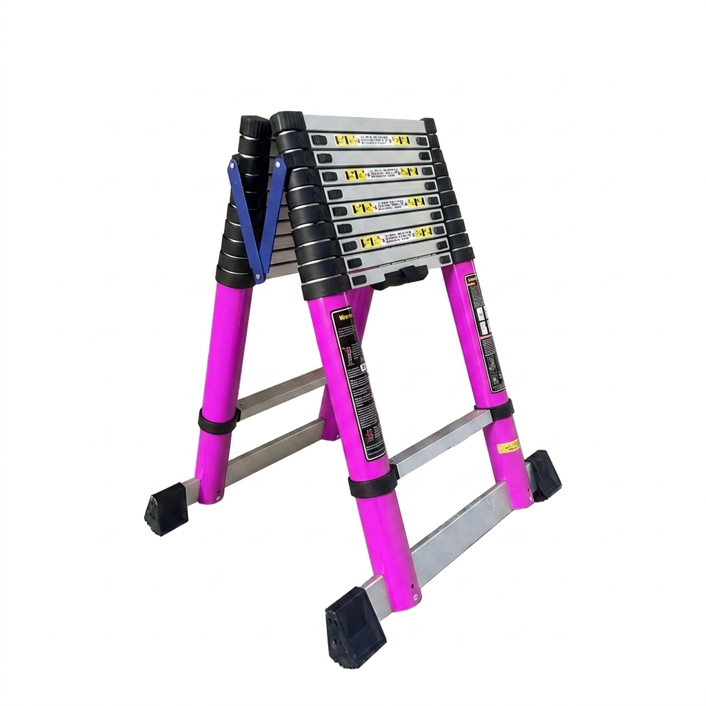 Double Side Aluminum Telescopic Ladder